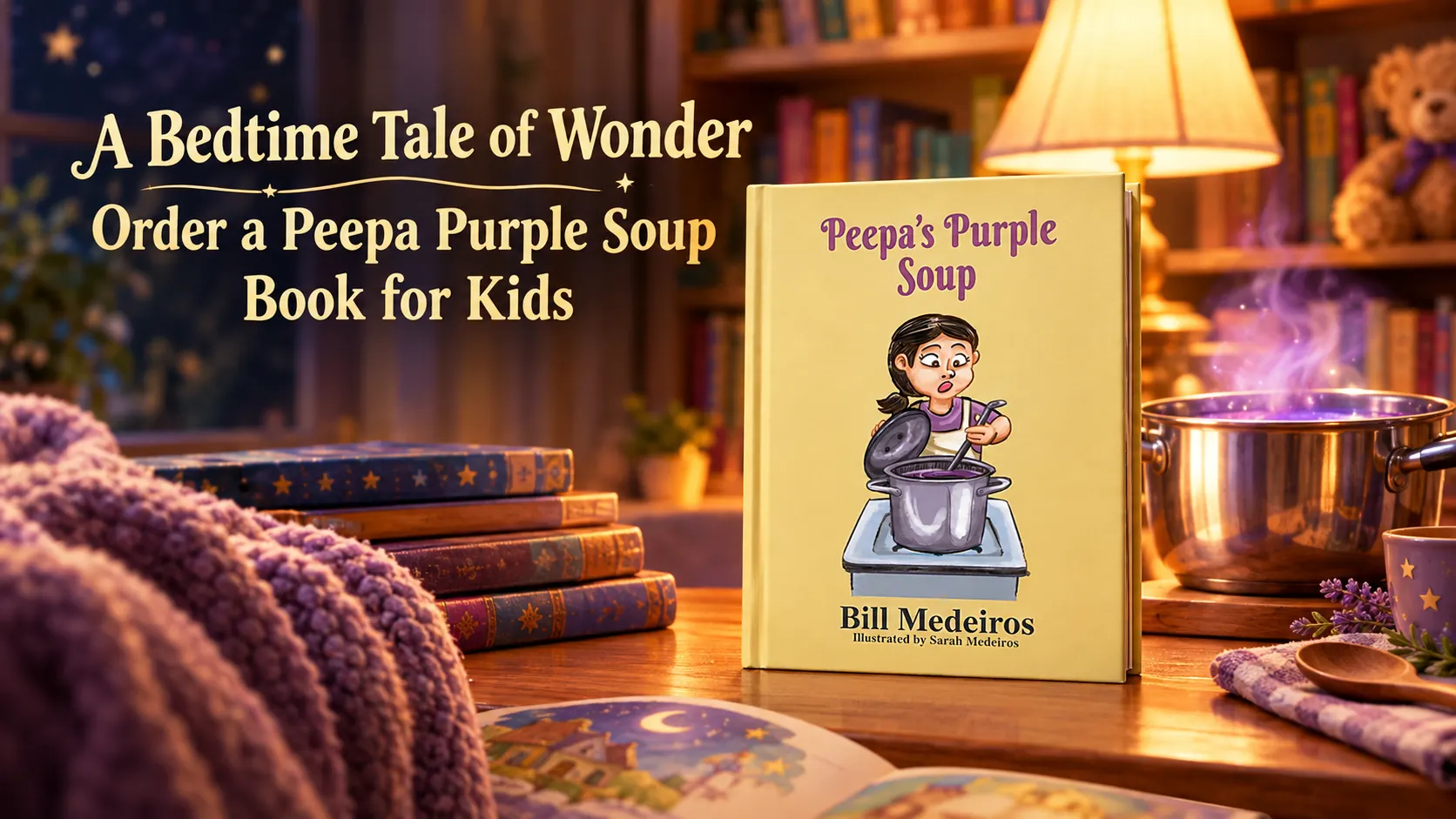 Order a Peepa Purple Soup Book for Kids