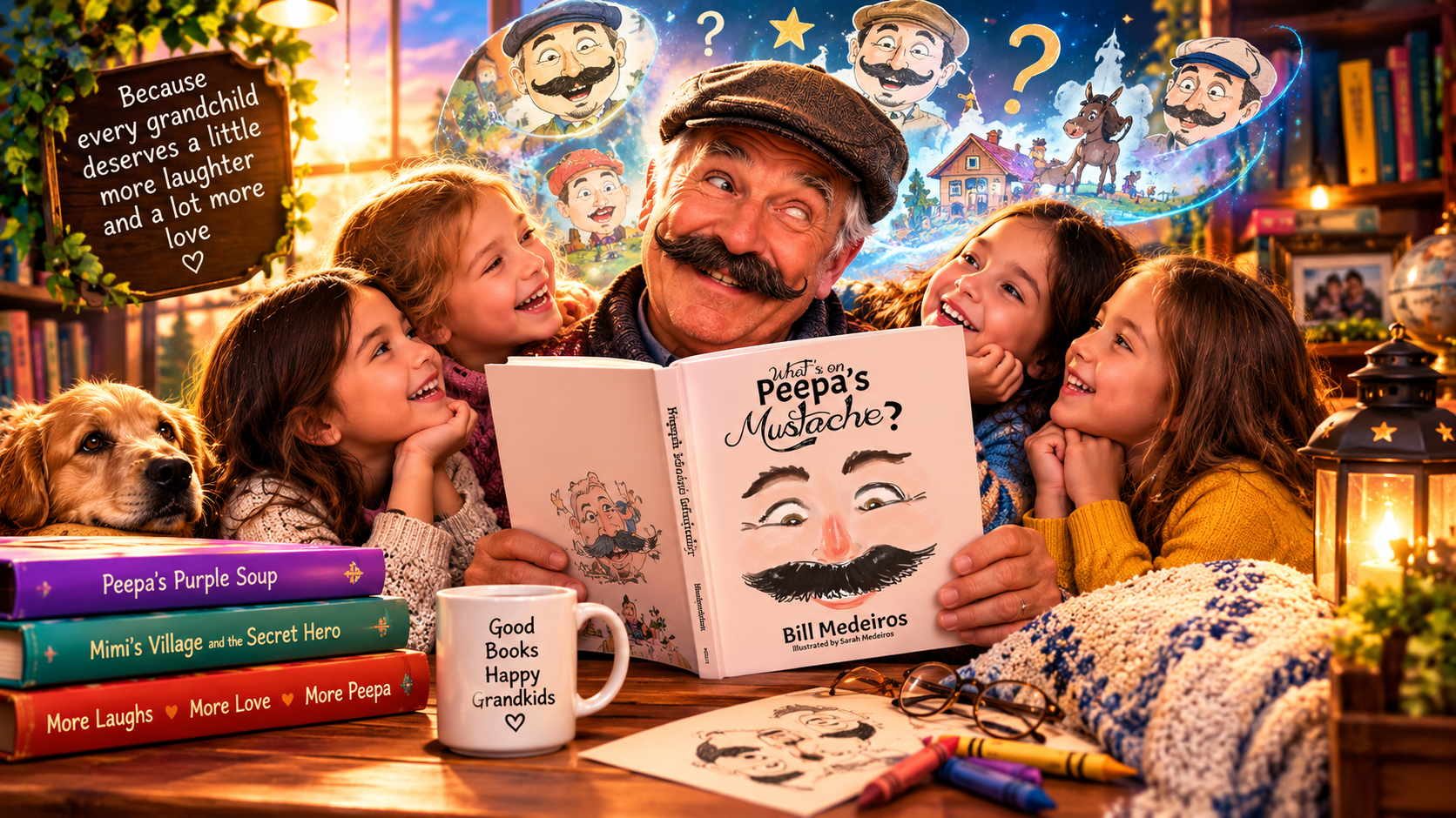 Books About Peepa and His Mustache